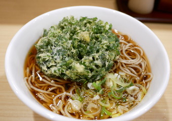 春菊天そば