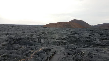 Foto op Canvas lava lake © Marc