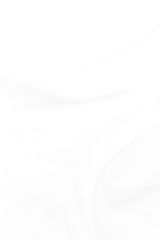 Abstract white fabric background with waves