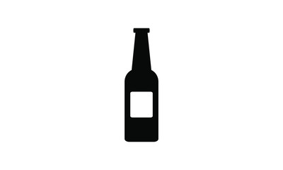 bottle beer icon vector