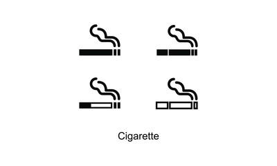 smoke icon vector illustration