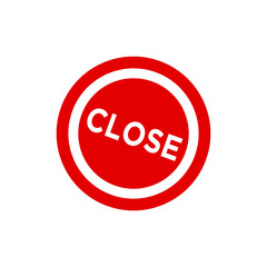 Close and Open icon vector isolated symbol illustration EPS 10