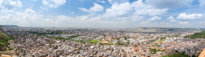 India Jaipur panorama