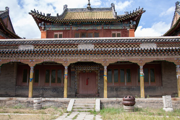 Shankh Monastery temple in Mongolia