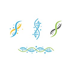 DNA logo vector