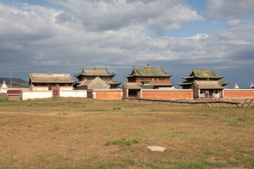 Shankh Monastery temple in Mongolia