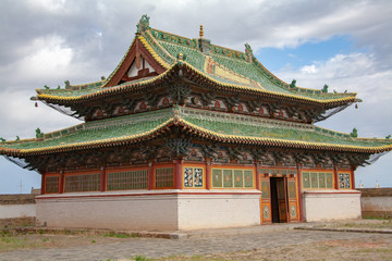 Fototapeta premium Shankh Monastery temple in Mongolia