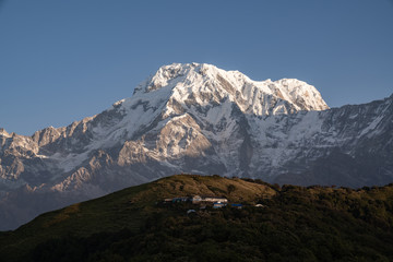 Fototapeta premium Nepal, Annapurna. Mardi Himal trek.