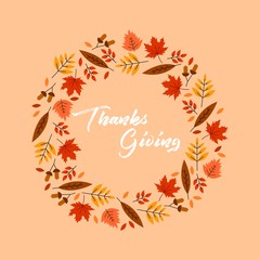 happy thanks giving for design psoter