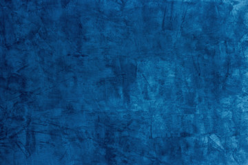 Blue concrete and cement abstract textured background.
