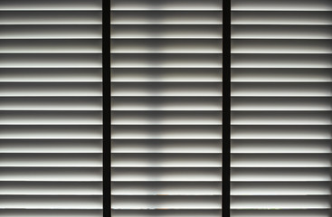 closeup of window blinds texture background