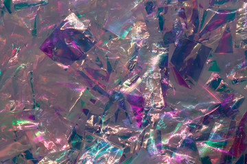 This is a photograph of a Holographic Abstract Shiny Background