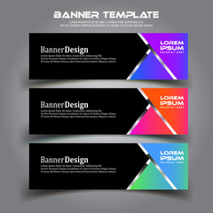Business banner background.modern template design.vector illustration