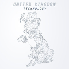 Abstract of world network in United Kingdom
