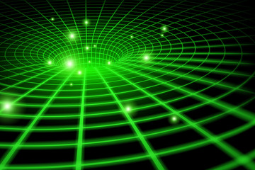 Abstract of net and technology background