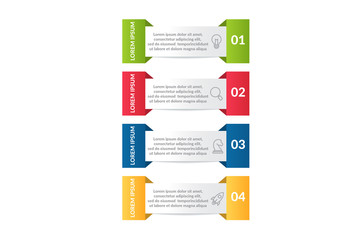 step infographic or process infographic template design . business infographic concept for presentations, banner, workflow layout, process diagram, flow chart and how it work