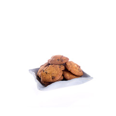 Cookies or Chocolate chips cookies with concept design.