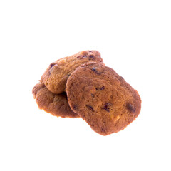 Cookies or Chocolate chips cookies with concept design.
