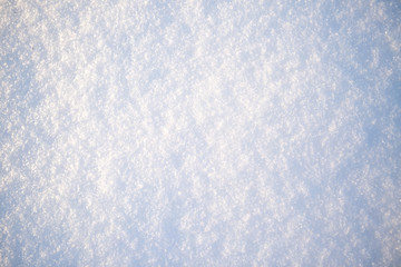 Close up of fresh snow great as a background
