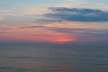 Sunrise at Vama Veche, Romania