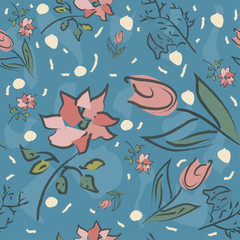 Floral Seamless Pattern.