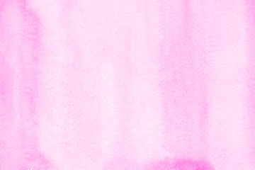 light romantic delicate pink background painted with watercolor on white paper