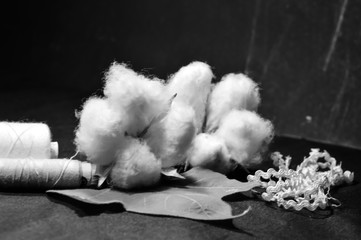 cotton and sewing threads