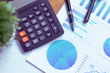 Many charts and graphs reflect the company's concept of data collection and statistical performance in the past year.
