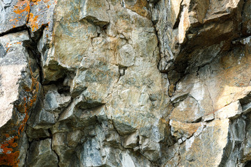 Natural pattern of the mountain. texture granite stone mountains background