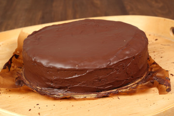 Making Chocolate Torte
