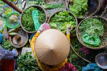 Market Vendor, Hoi An, Vietnam