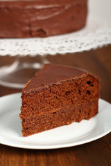 Fototapeta na wymiar Chocolate Torte