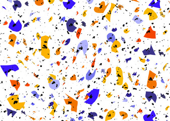 Terrazzo pattern design, abstract background for your design.