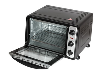 New electric oven. Isolated with clipping path.
