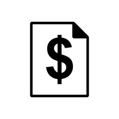 document - file icon vector design template