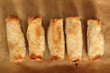Freshly baked spring roll