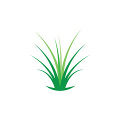 Grass logo vector
