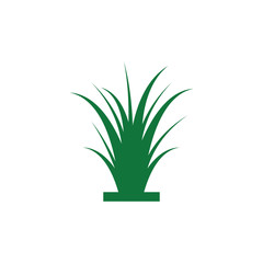 Grass logo vector