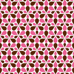 Retro background. Seamless pattern. Vector. レトロパターン