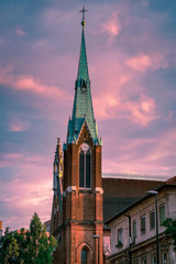 Fototapeta na wymiar church in Slovenia 