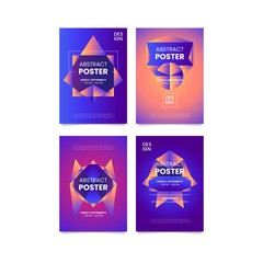Obraz premium ABSTRACT DESIGN FOR POSTER TEMPLATE