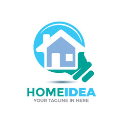 smart home investment logo design inspiration