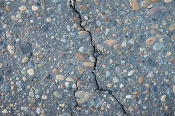 cracked asphalt. background