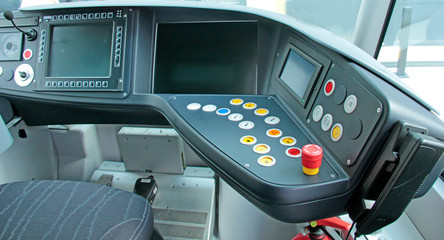 cabine du tramway