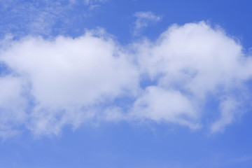 blue sky with clouds