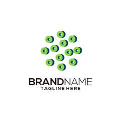 Tree tech logo vector for your company