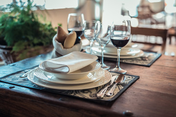 dish glasses tableware