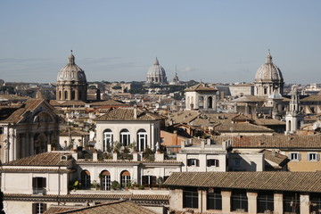 Fototapeta na wymiar Panorama di Roma