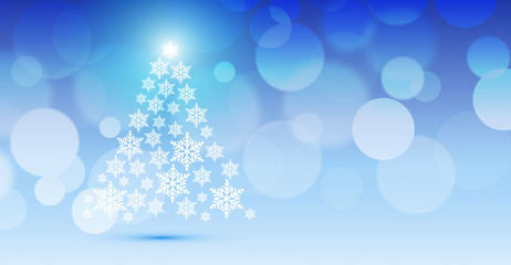 albero di natale, alberello, elegante, natale, fiocchi di neve, © xyz+