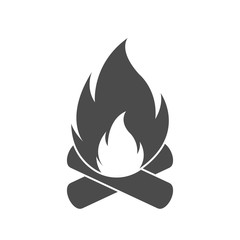 Cartoon icon. Bright illustration. Graphic element. Leisure together. Cartoon vector illustration. Night sky nature summer landscape. Summer recreation. Vector design. Wood campfire.